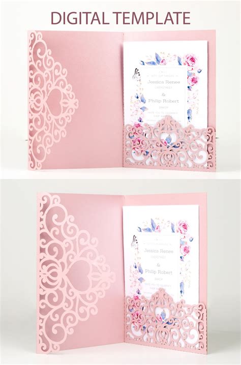 free foldable invitation templates.